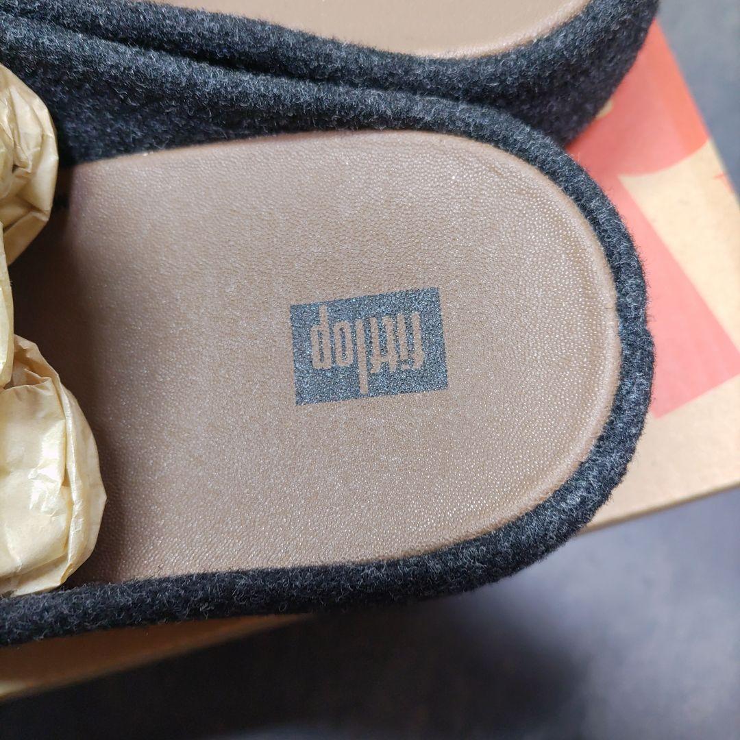 新品 FITFLOP フィットフロップ SHUV FELT サボサンダルブラック