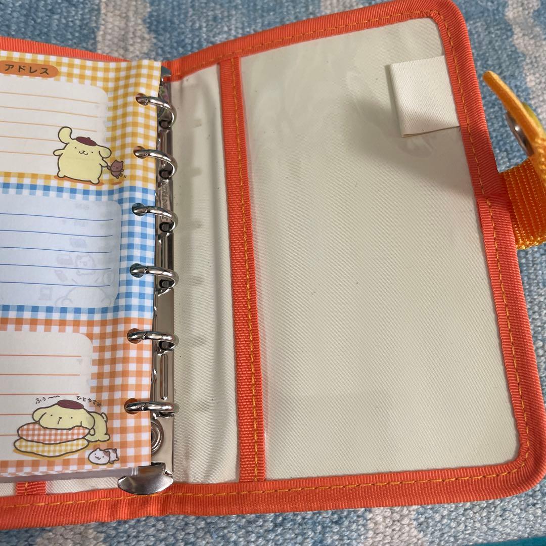 ポムポムプリン　システム手帳　　2000年　6穴