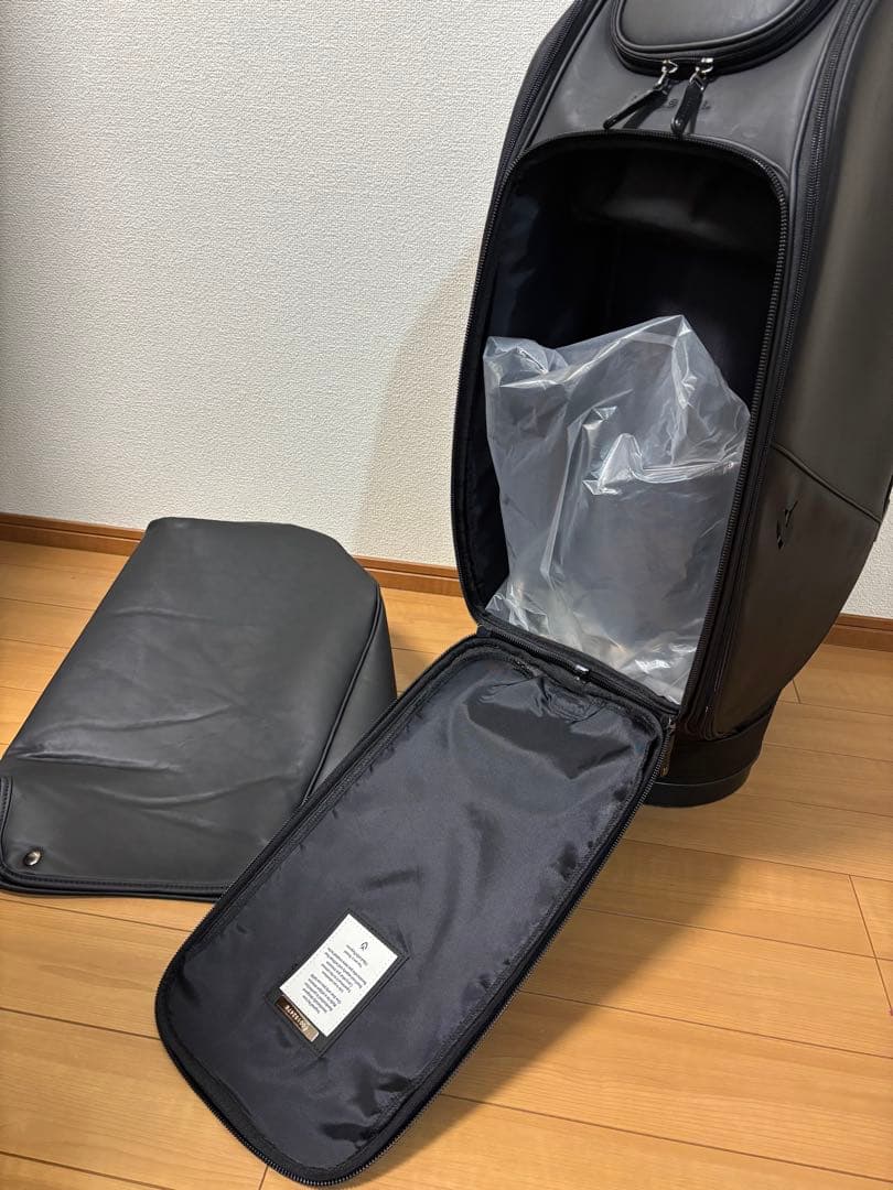 VESSEL(ベゼル)キャディバッグ Lux Cart JP BKブラック 美品