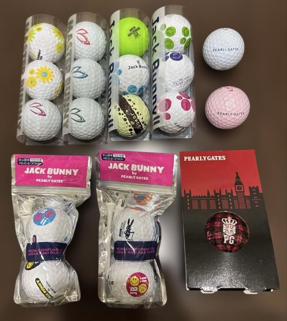 パーリーゲイツ　マスターバニーエディション　ジャックバニー　ゴルフボール