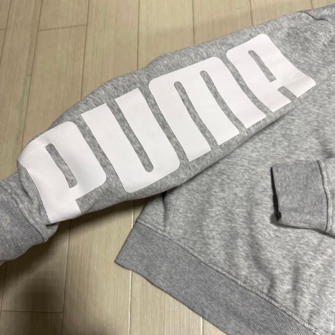 完売品　PUMA グレー ジャージ上下セット　パーカー　レギンス
