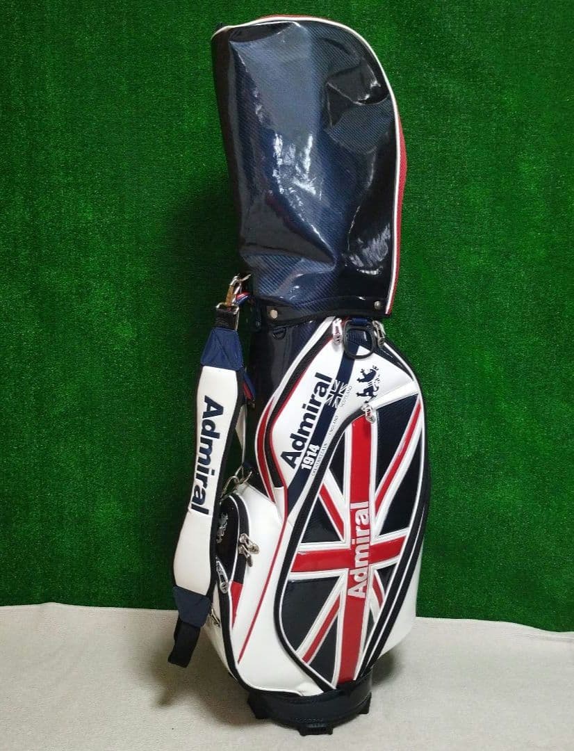 Admiral ゴルフバッグ イギリス国旗デザイン