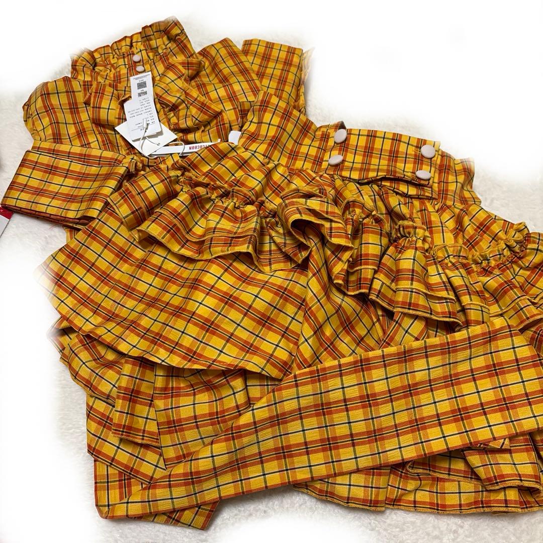 CATCOCOONクラシカルドール セットアップ　コスプレ　イエロー