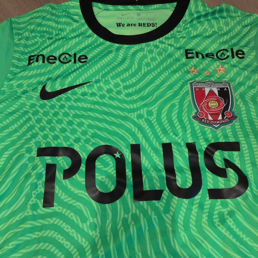 【新品】ナイキ 浦和レッズ オーセンティックユニフォーム L　選手サイン入り