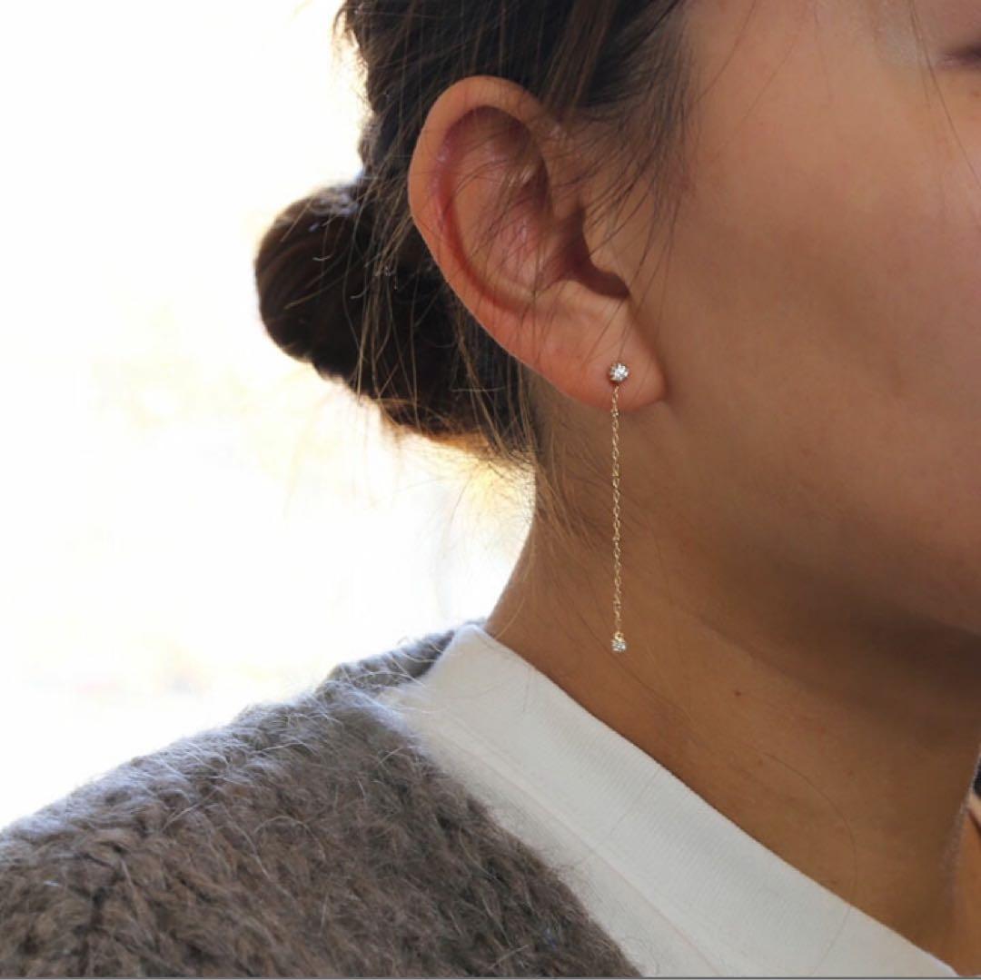 アクセサリー AVARON Diamond Chain Pierce Parts