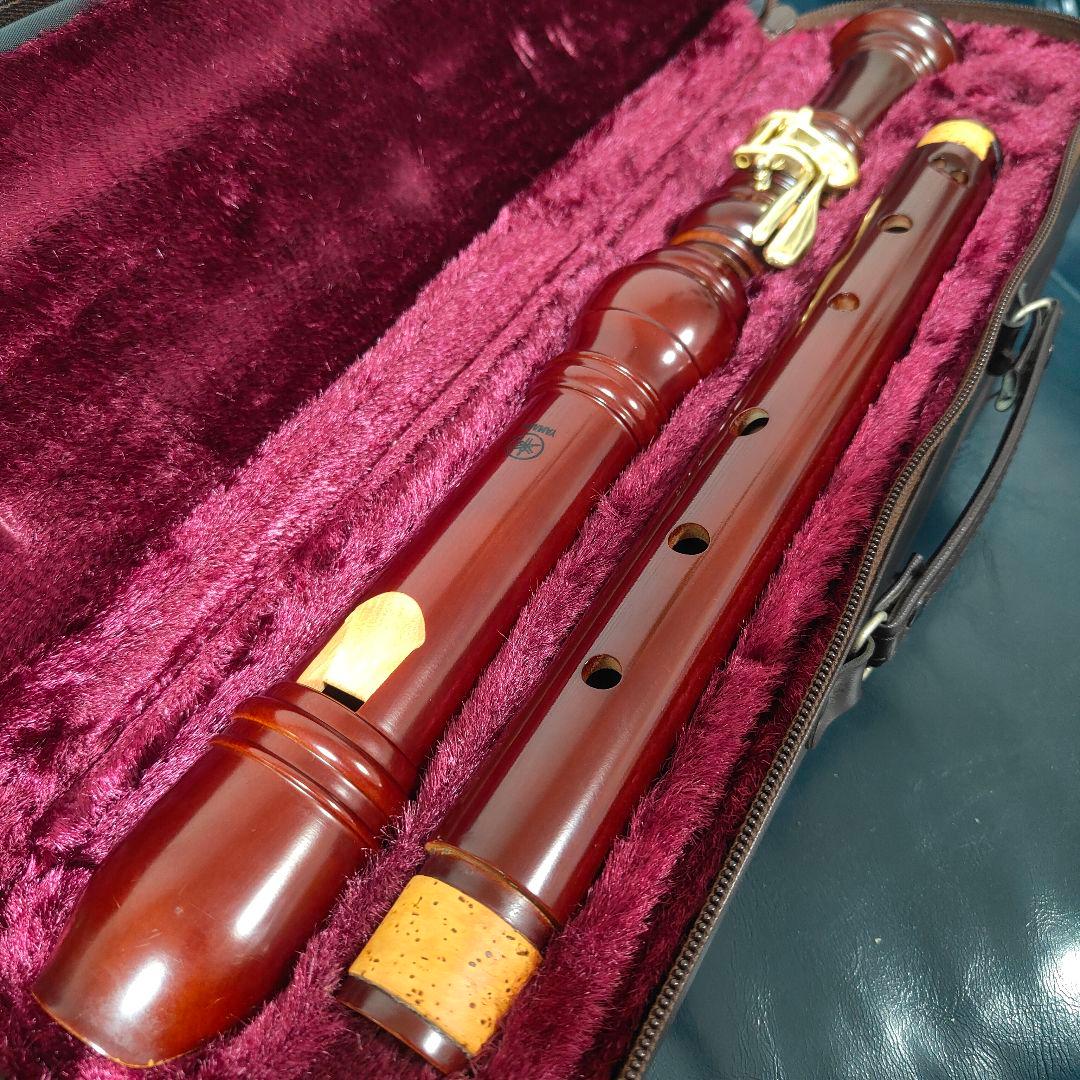 ​ヤマハ 木製テナーリコーダー YRT-61M バロック式 YAMAHA ケース