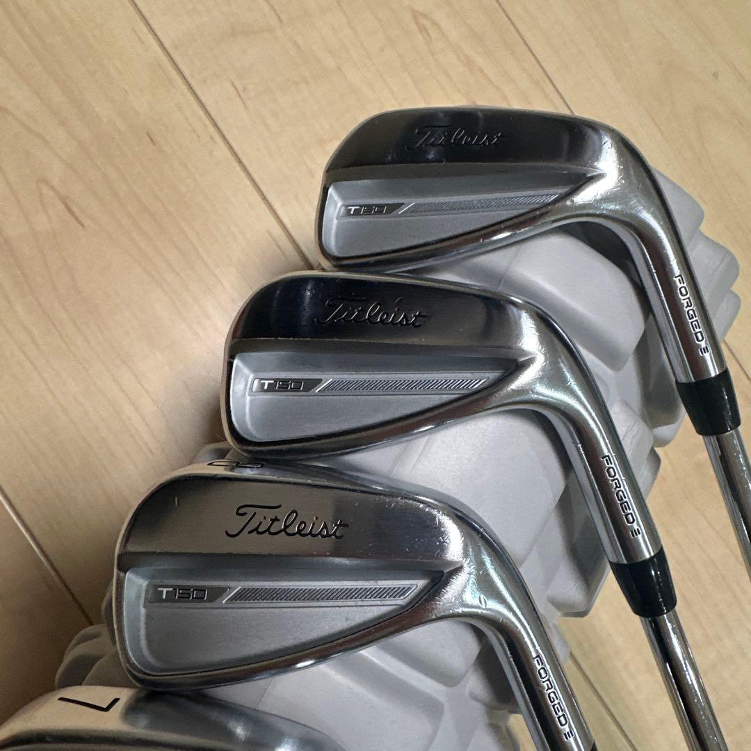 ぽ*ん様 【希少】タイトリストT150 アイアンセット#5〜P プロジェクトX6