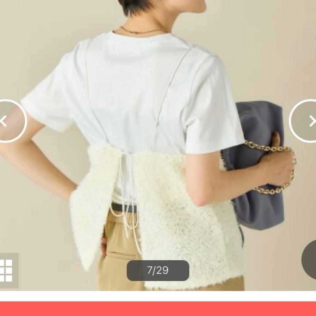 テープチュール刺繍キャミブラウス