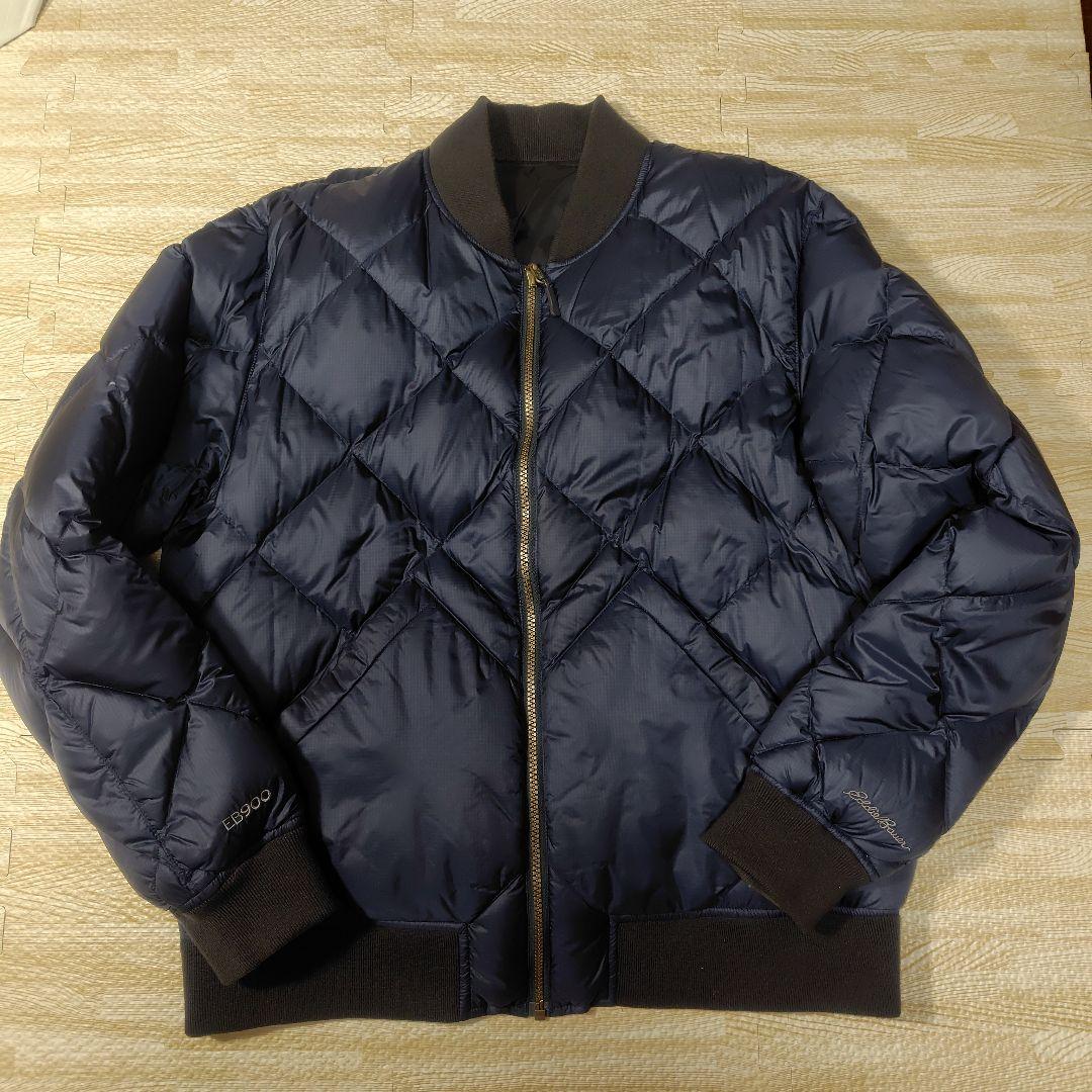 Eddie Bauer リバーシブルダウンジャケット L