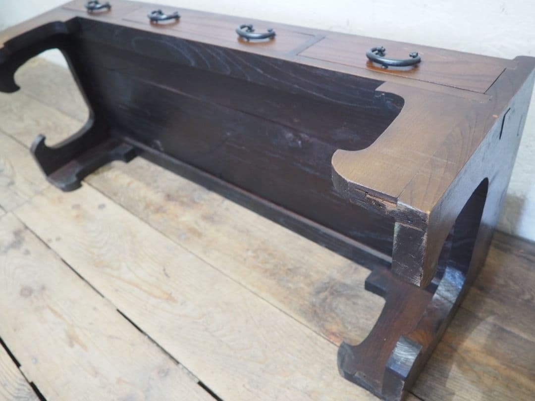 1199 アンティーク　文机　ローテーブル　座卓　ちゃぶ台 レトロ　展示台　花台