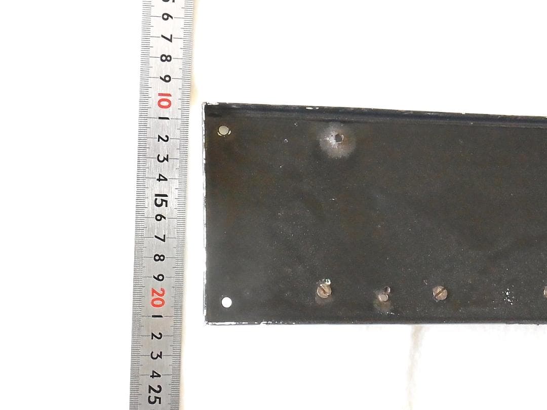 フランス製 ホーロー「Clefs」キーラック アンティーク 壁掛けキーフック