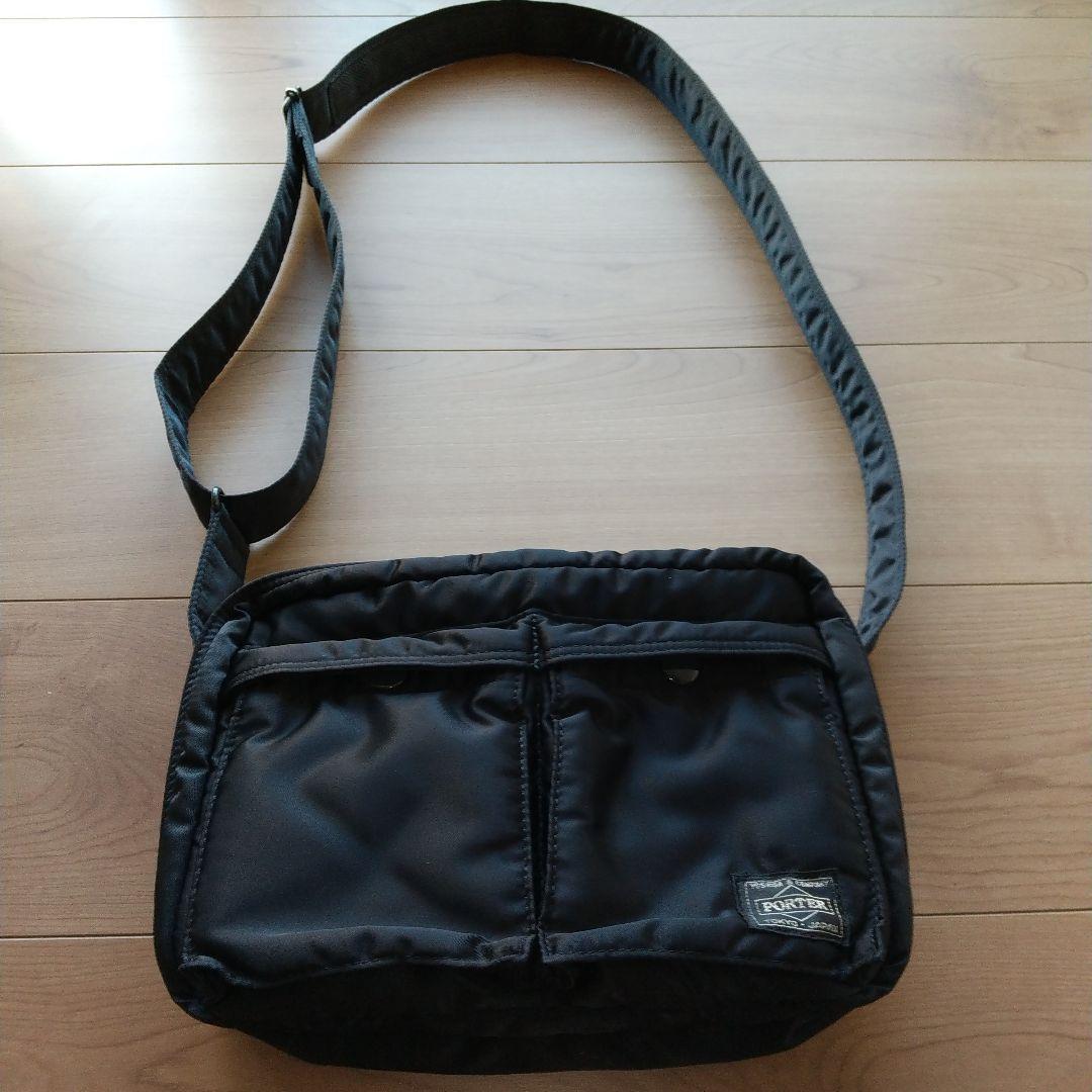 PORTER TANKER ショルダーバッグ ブラック