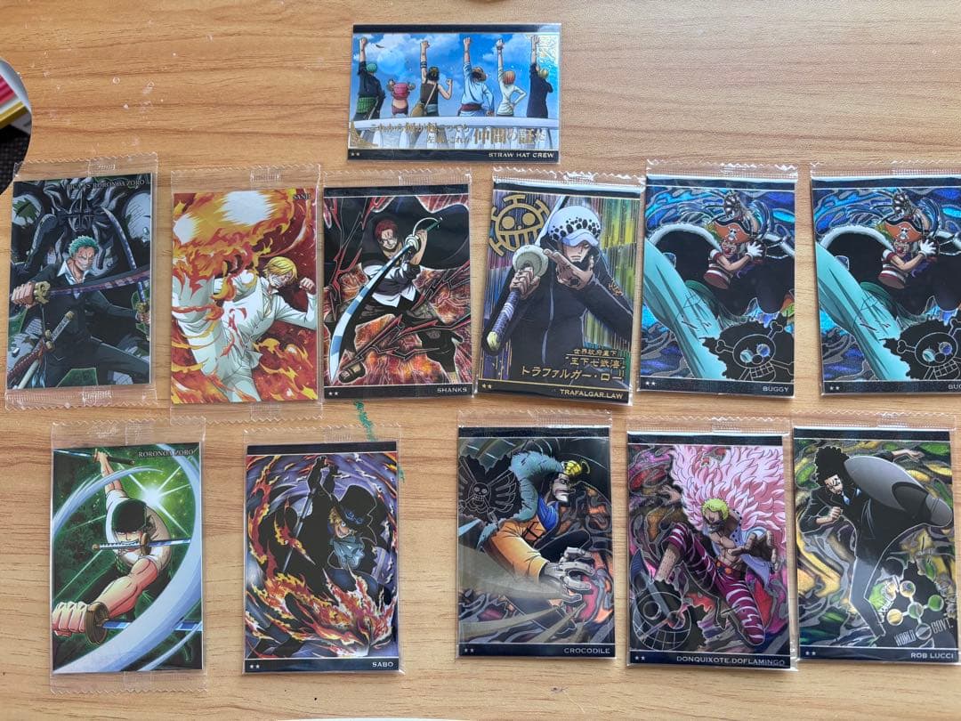【即購入＆値下げ可】ワンピースウエハースカード まとめ売り