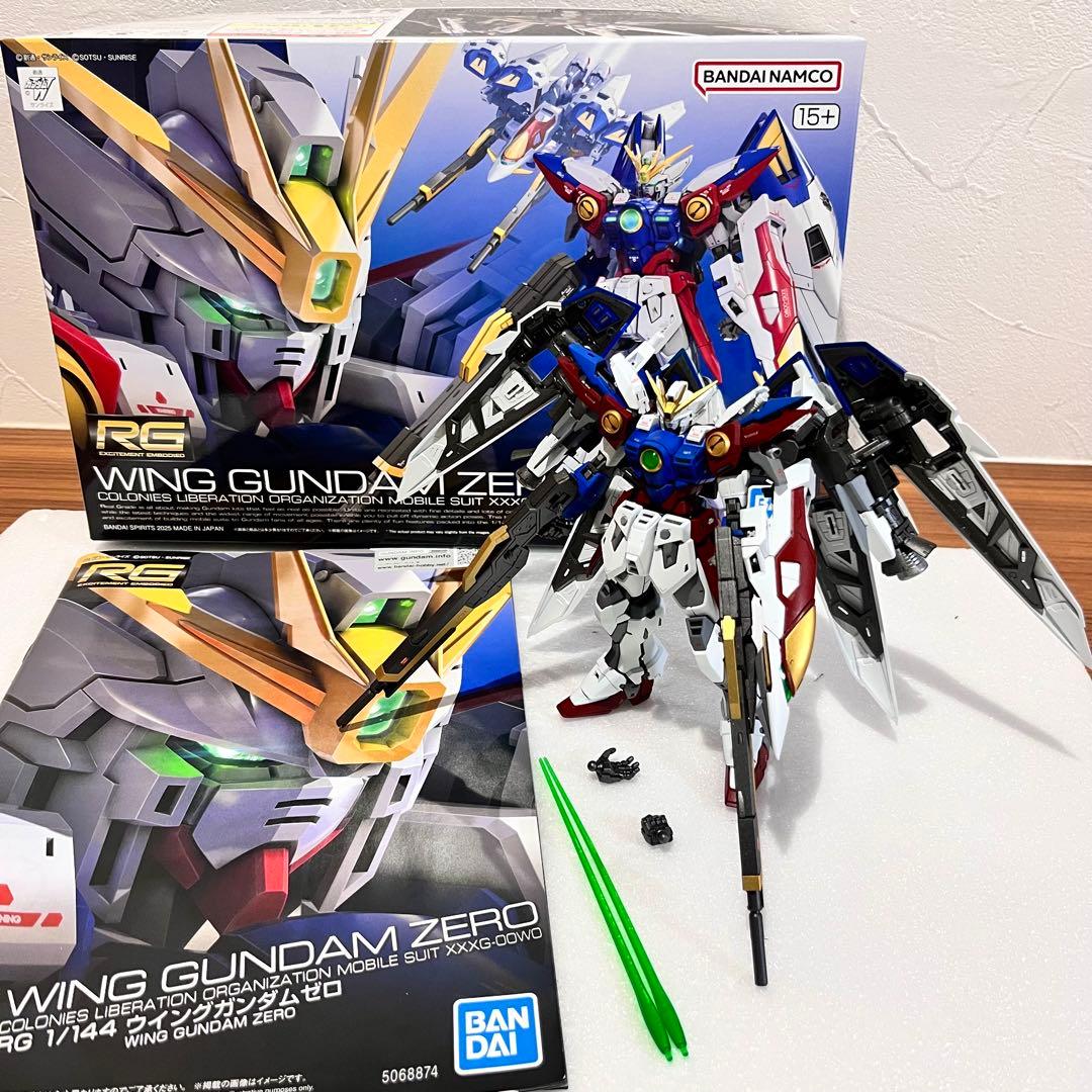 RG ウイングガンダムゼロ 塗装済 完成品