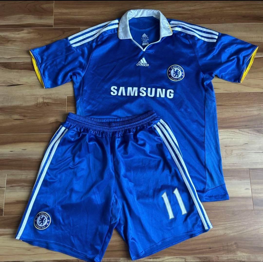 チェルシー 08-09 adidas ドログバ 11番 シャツ パンツ セット
