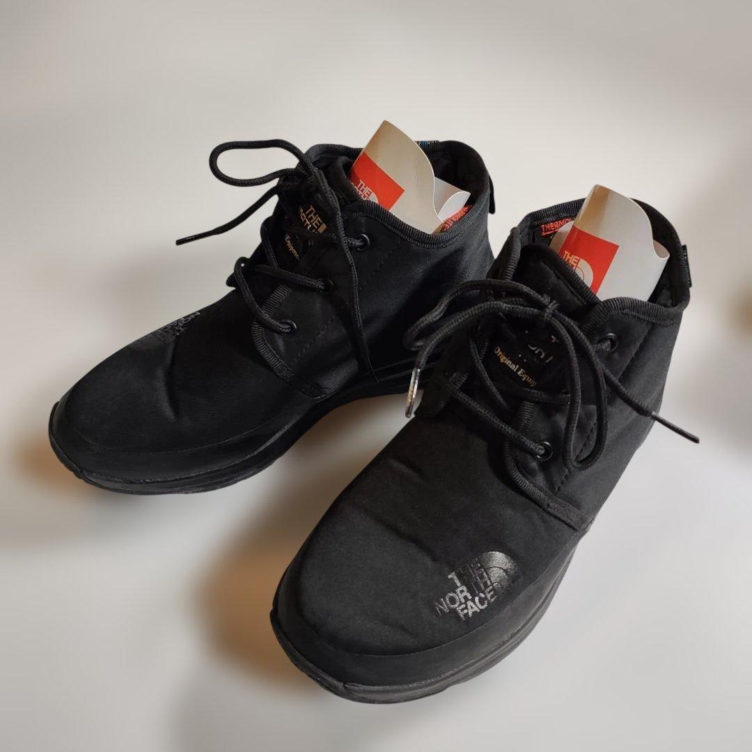 THE NORTH FACE ヌプシ　トラクション チャッカ　ブラック 24cm