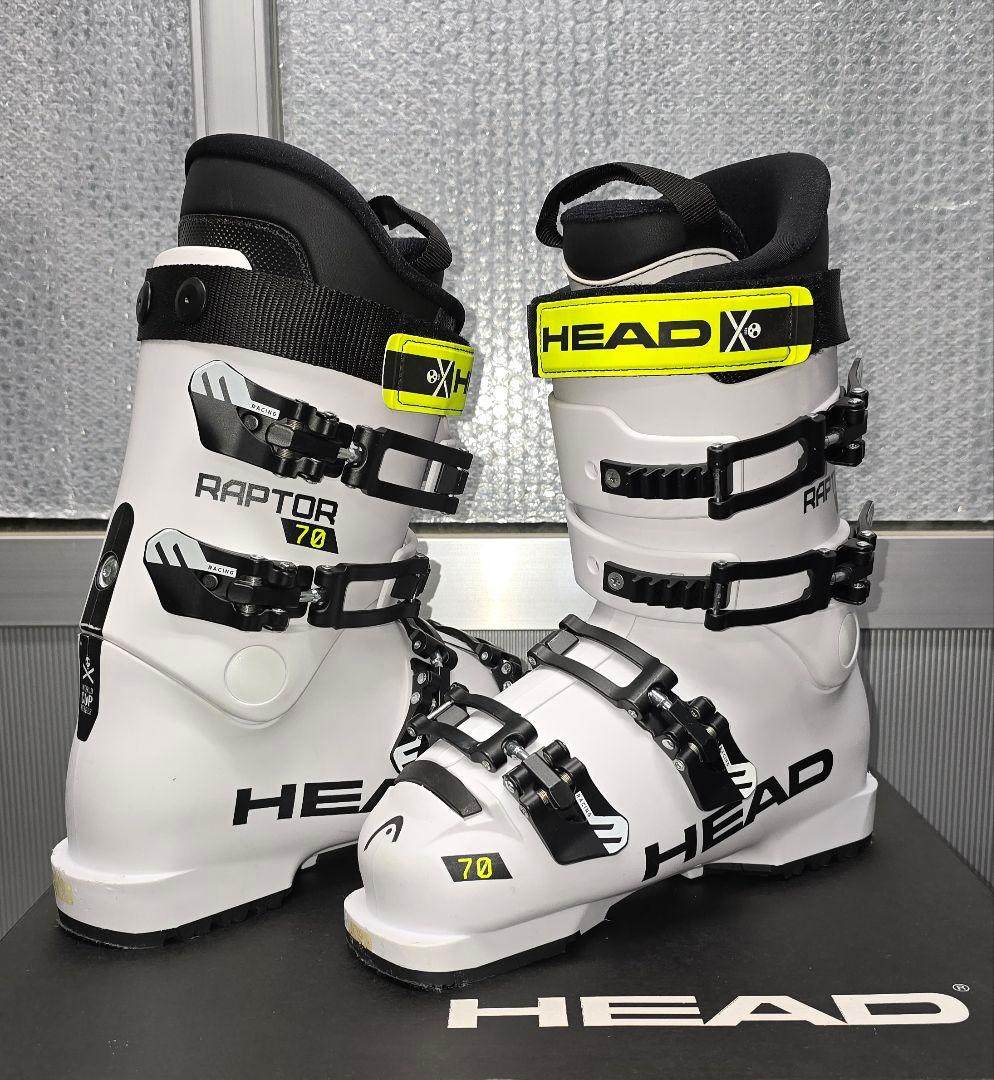 【程度良】HEAD RAPTOR 70 RS ジュニアスキーブーツ 24.5cm