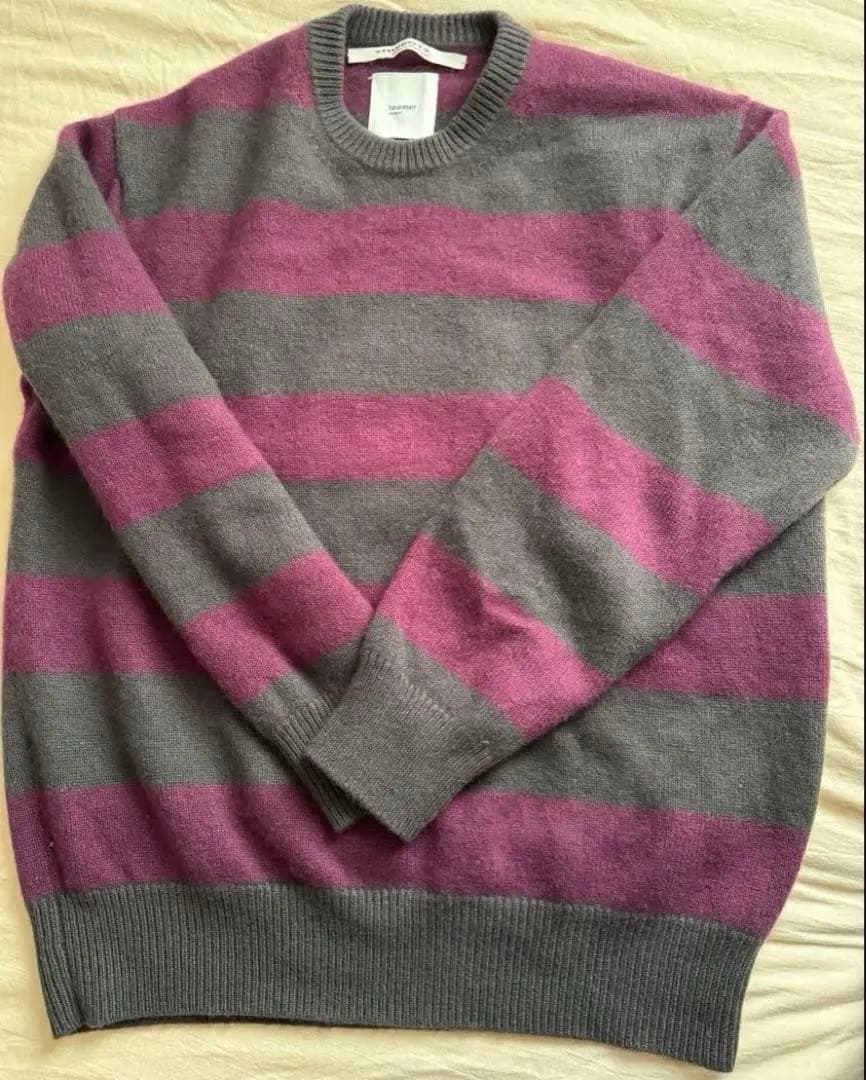 【美品】カシミヤ100% 厚め　loomer×TRISECT2 【日本製】