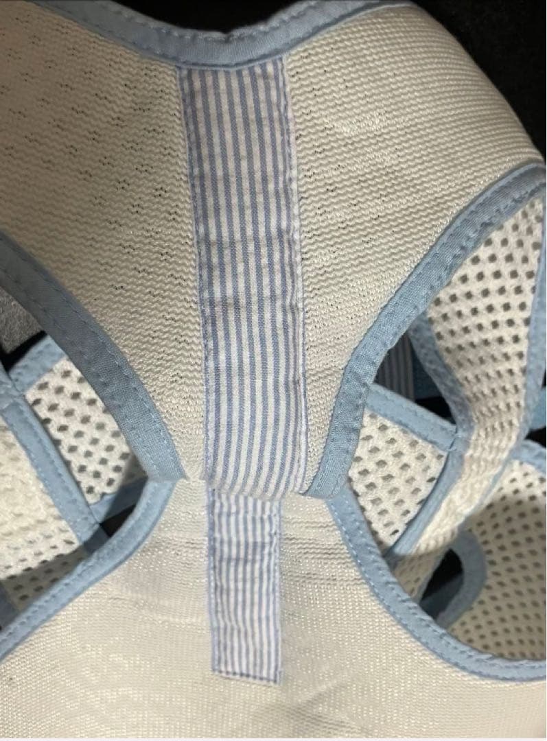 アイアンバロン 美品　介護用ハーネス 使用数日　かわいい水色です