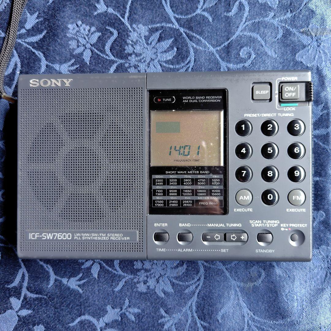 Sony BCL ラジオ ICF-SW7600 　ワールドバンドレシーバー