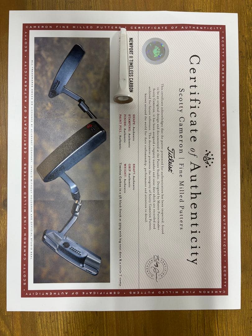 Scotty Camerone Tour Only パター　カーボンスチール