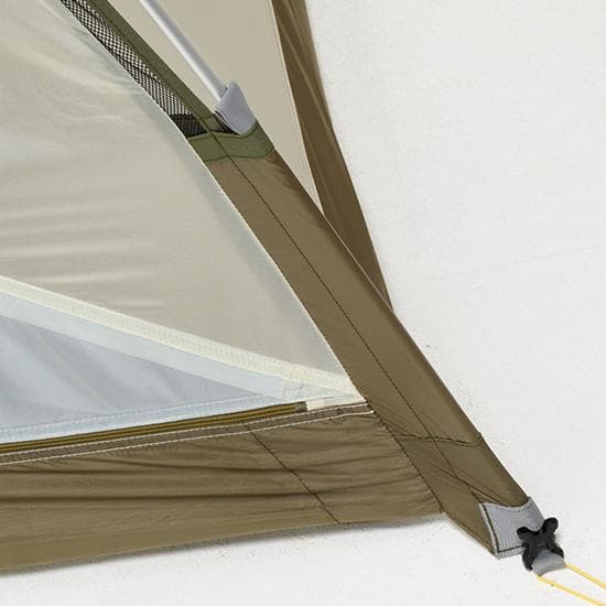 3人用テント プロモンテ VL-38 4S GSシート付 オリーブ色 軽量 山岳