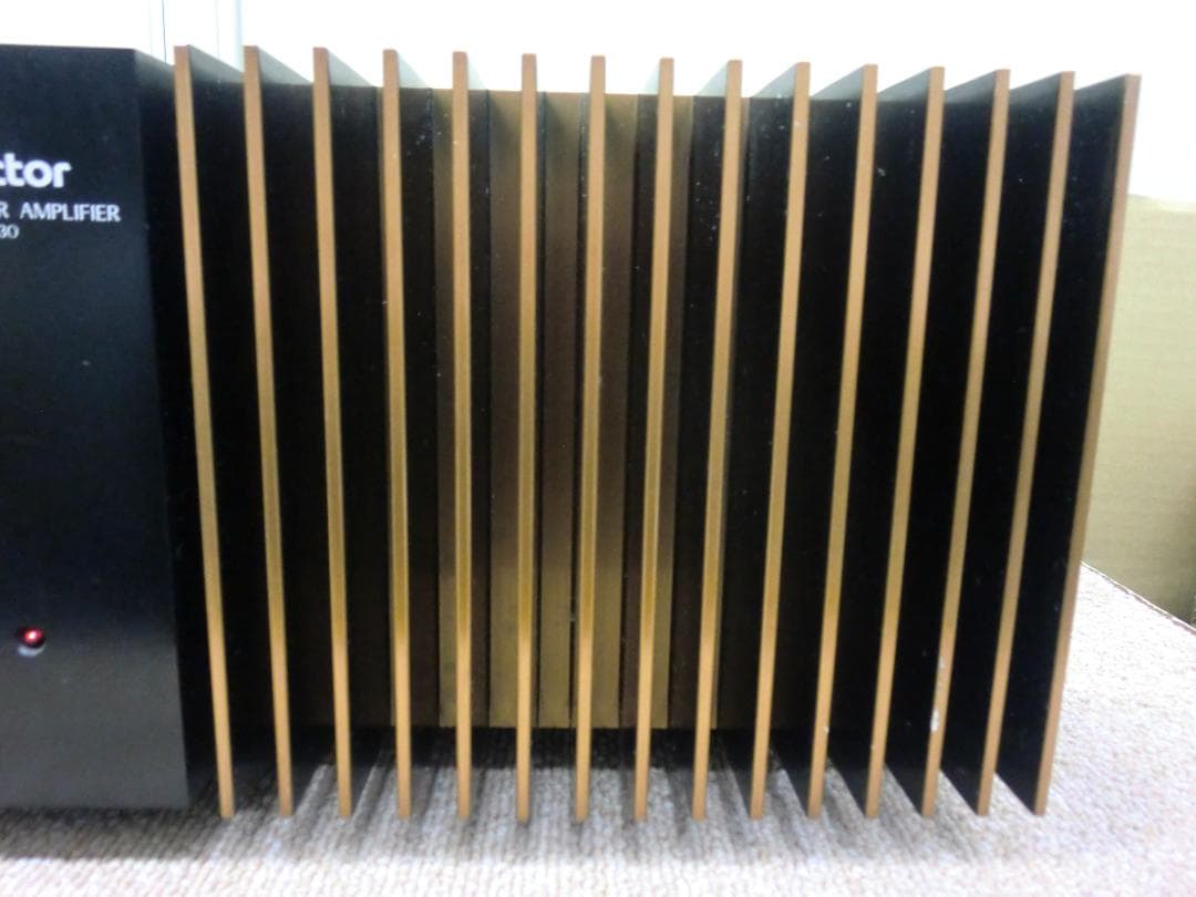 【中古現状品】ビクター ステレオパワーアンプ M-3030 トランジスタ