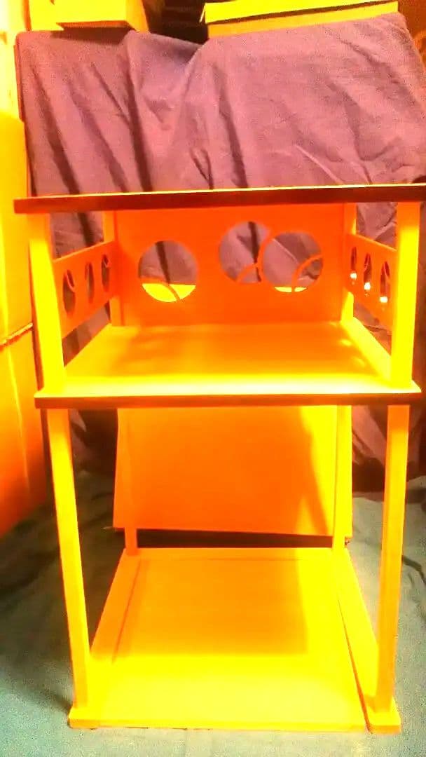 桐壺々透二重棚、田原一斉作、而妙斉好