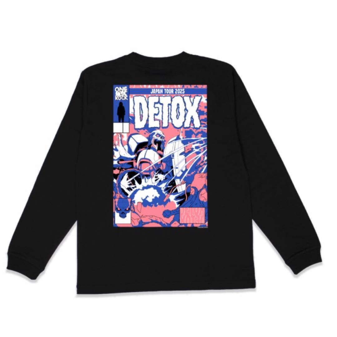 【XL】ONE OK ROCK 2025 DETOX JAPAN ロンT