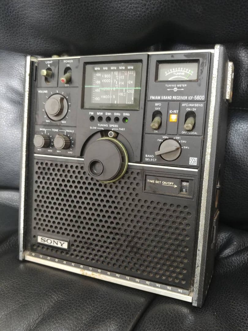SONY IC-5800 FM/AMラジオ受信機