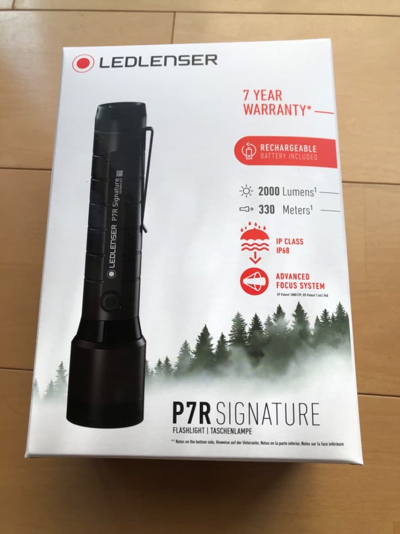 LED LENSER P7R SIGNATURE レッドレンザー　未使用品