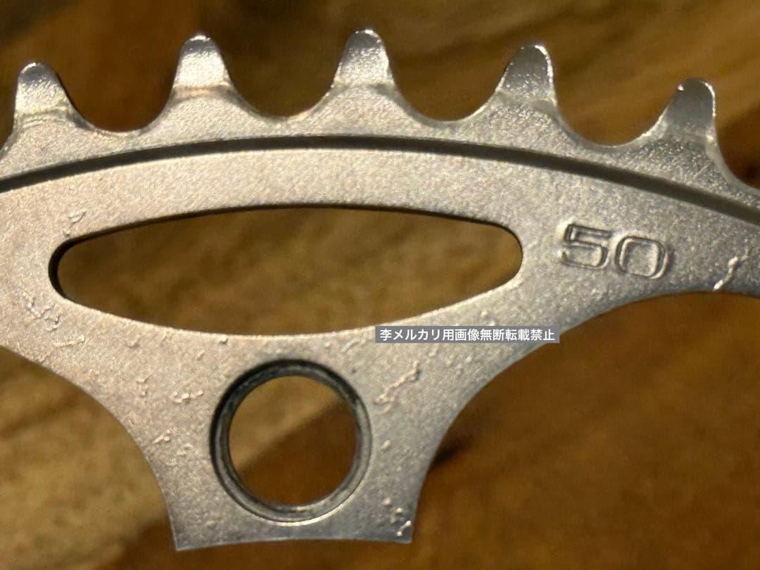 デュラエース 左クランク175mm 50tチェーンリングセットバラ不可　njs