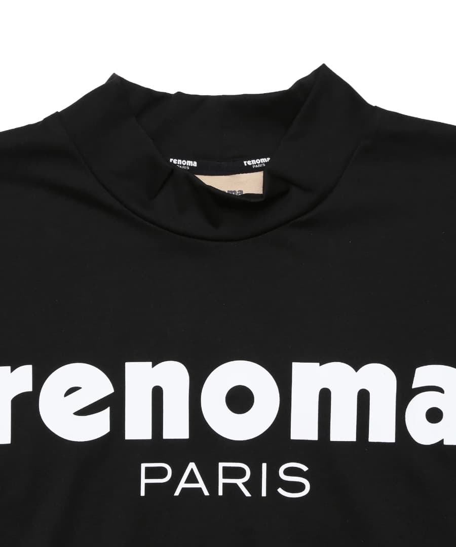 メンズウェア RENOMA GOLF BASIC LOGO MOCKNECK LS M