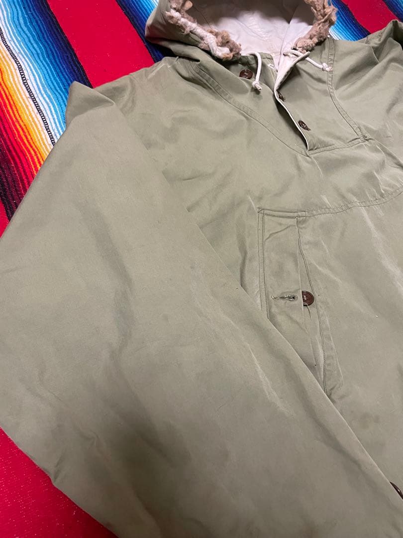 40s 米軍 スノーパーカー スモッグ U.S.Army リバーシブル M-42