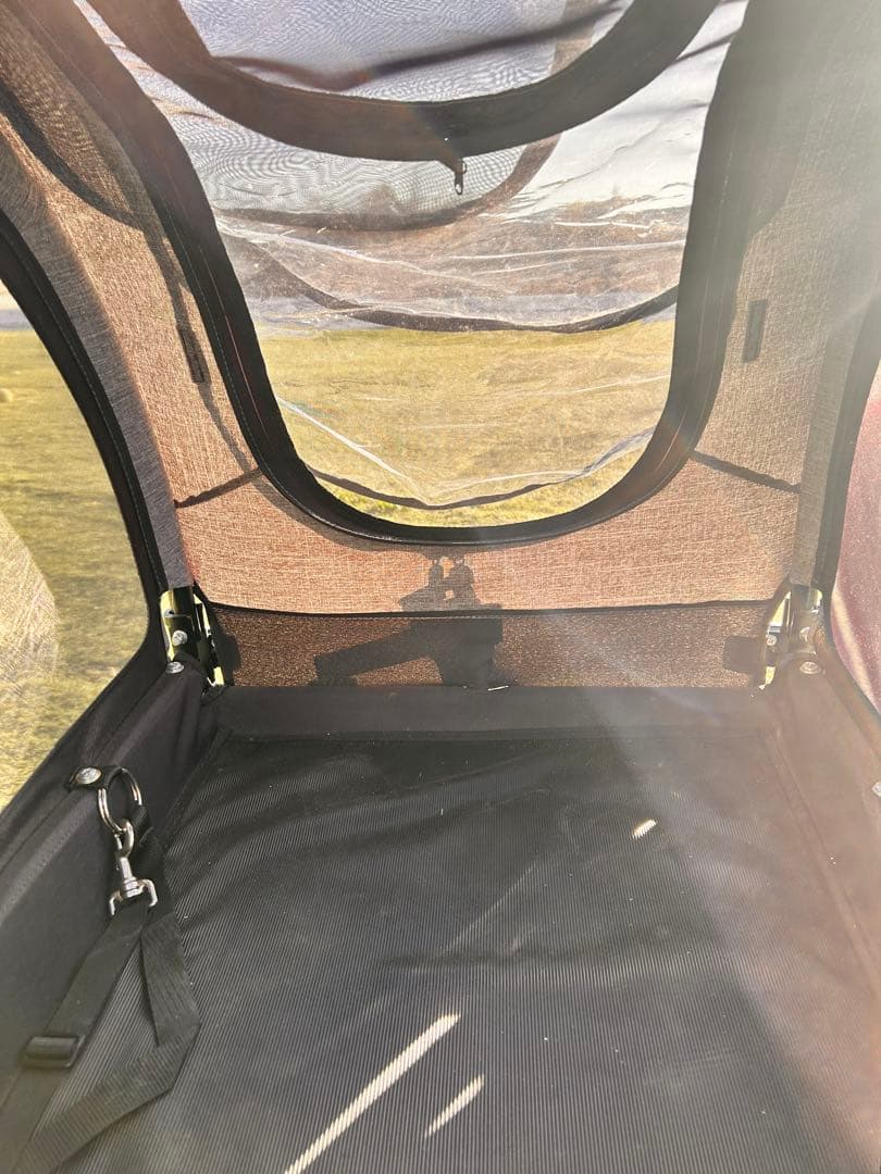 Air Buggy NEST エアバギー ネスト　バイク　アースグレイ