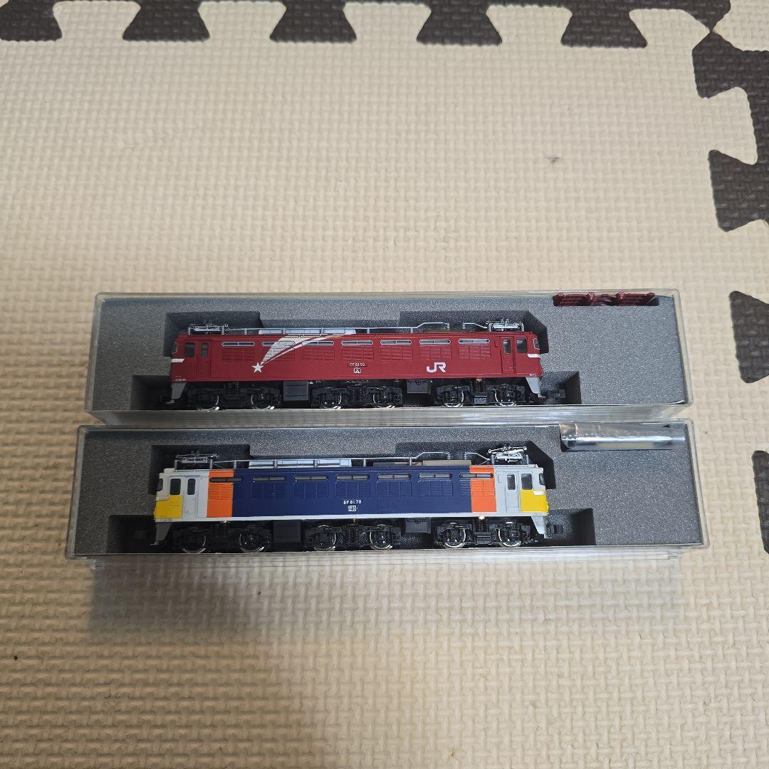 KATO Nゲージ EF81 北斗星 カシオペア 電気機関車セット