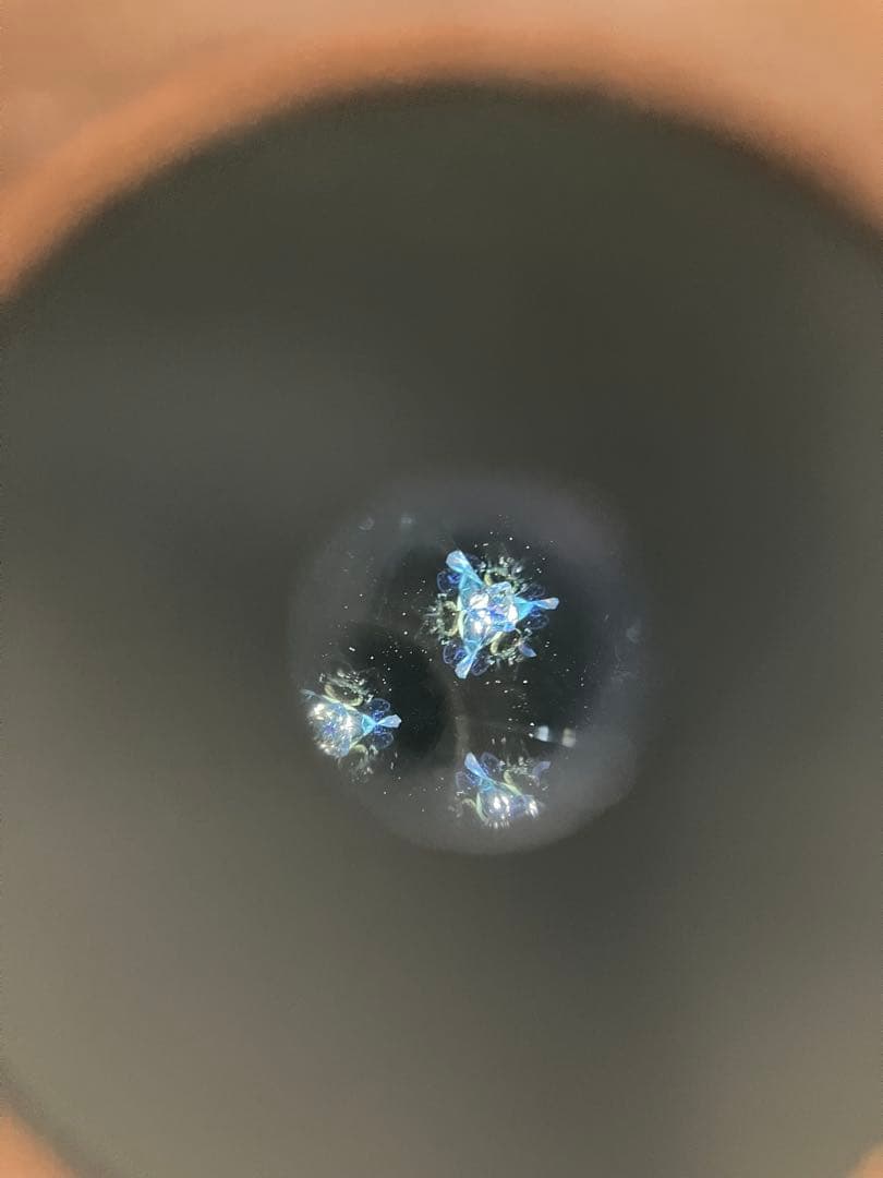 万華鏡　木製 ウッド　デザイナー作品　オイル ジェル タイプ