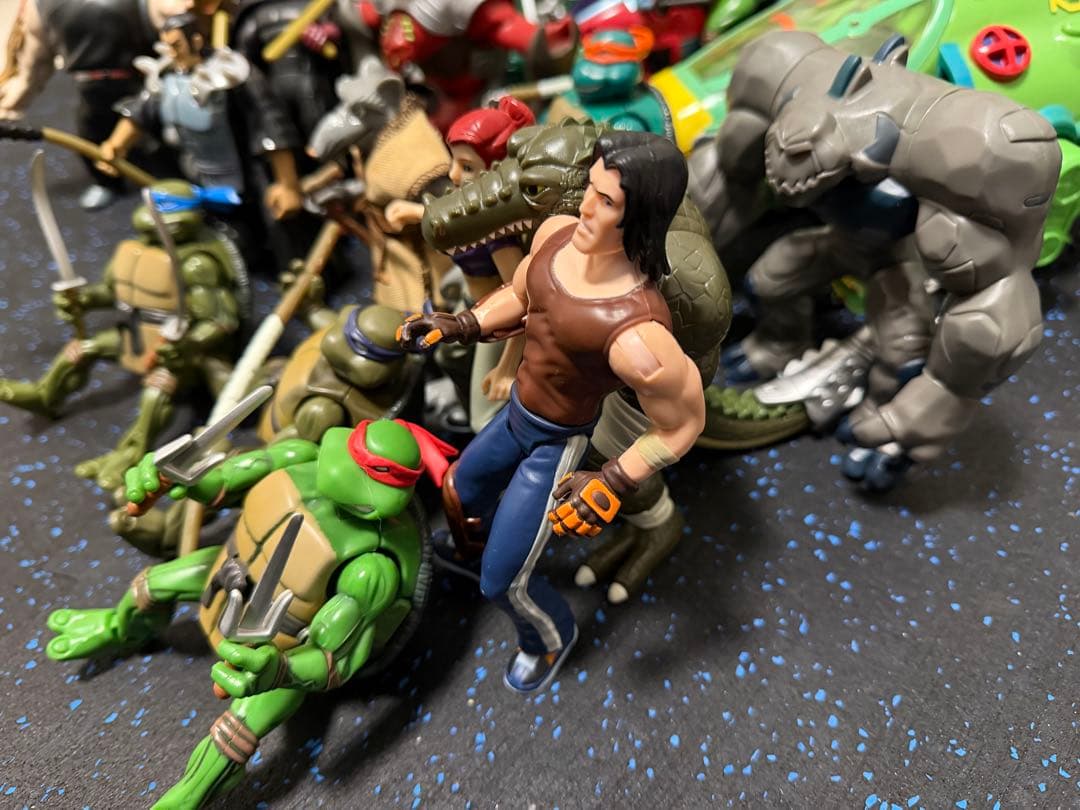 限界特価　ミュータント・タートルズ フィギュアセット　2003,2004