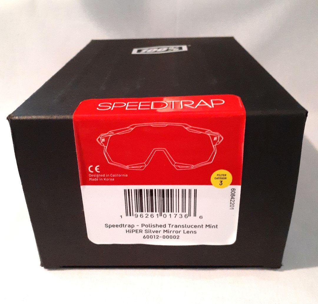 100% SPEEDTRAP クリアミント ワンハンドレッド サングラス