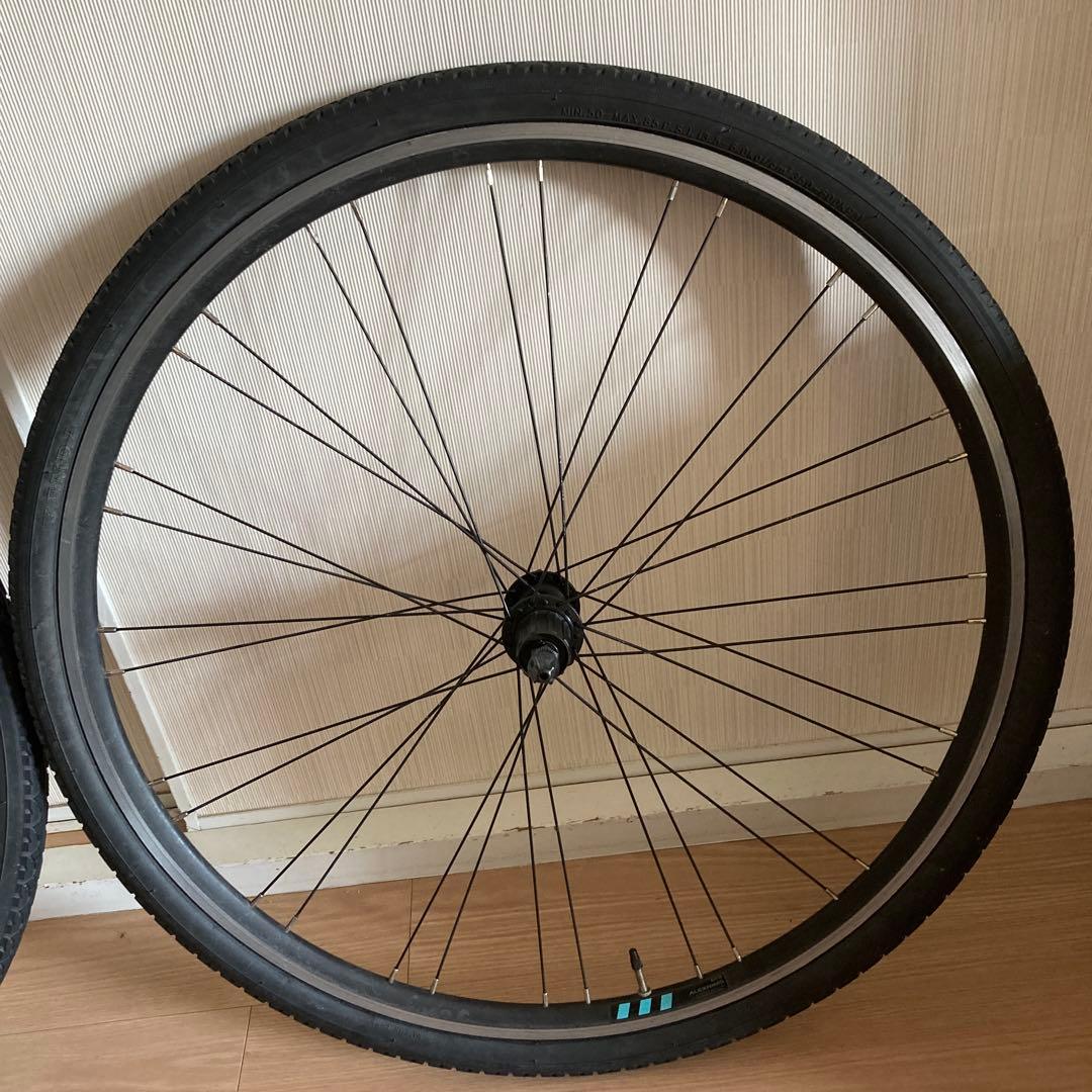 さささん　ホイール　AlexRims 700c リアエンド幅135mm
