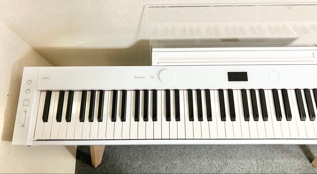 【極美品】CASIO 電子ピアノ 木製鍵盤 PX-S7000WE【無料配送可能】