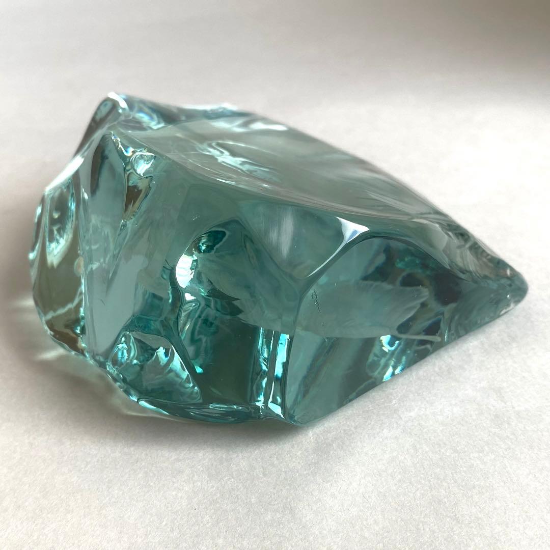 【希少】テレジアンタール　オーナメント　ペーパーウェイト　クリスタル　アート