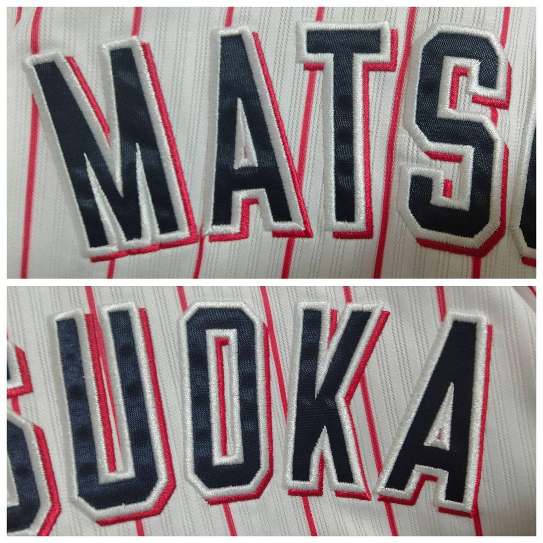 マジェスティック ヤクルト 松岡健一コーチ 2022サイン入り刺繍ユニフォーム