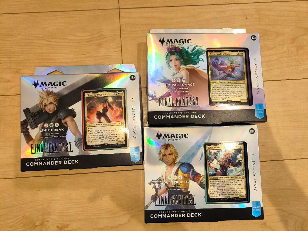 マジック:ザギャザリング コレクター版 統率者デッキ 英語版 ３点セット