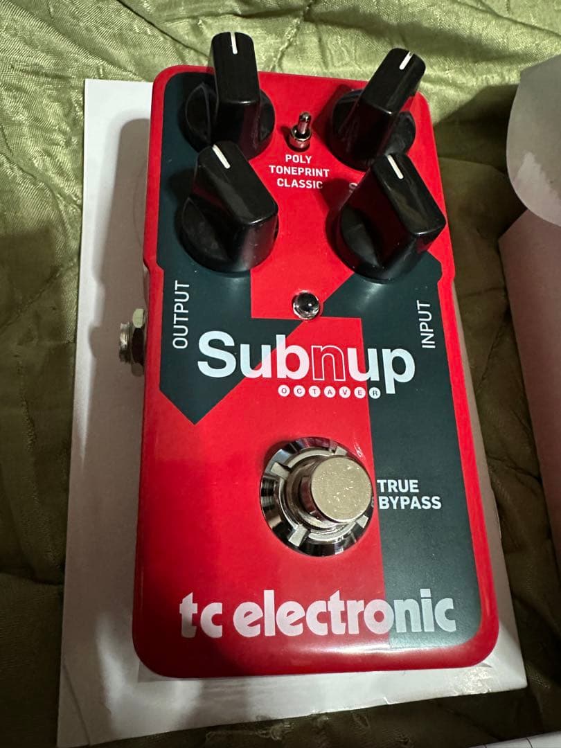 tc electronic SUB 'N' UP OCTAVER 通電のみ使用