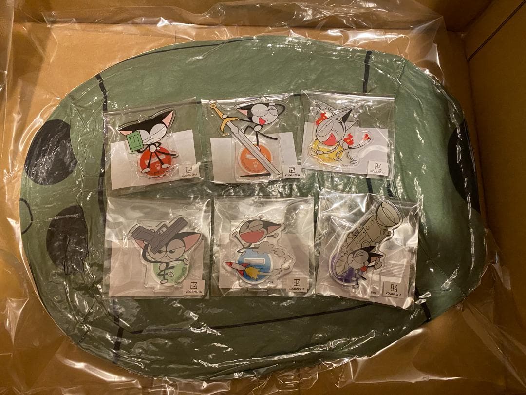 サイボーグクロちゃん くじコレ ガトリングクッション アクリルスタンド全6種