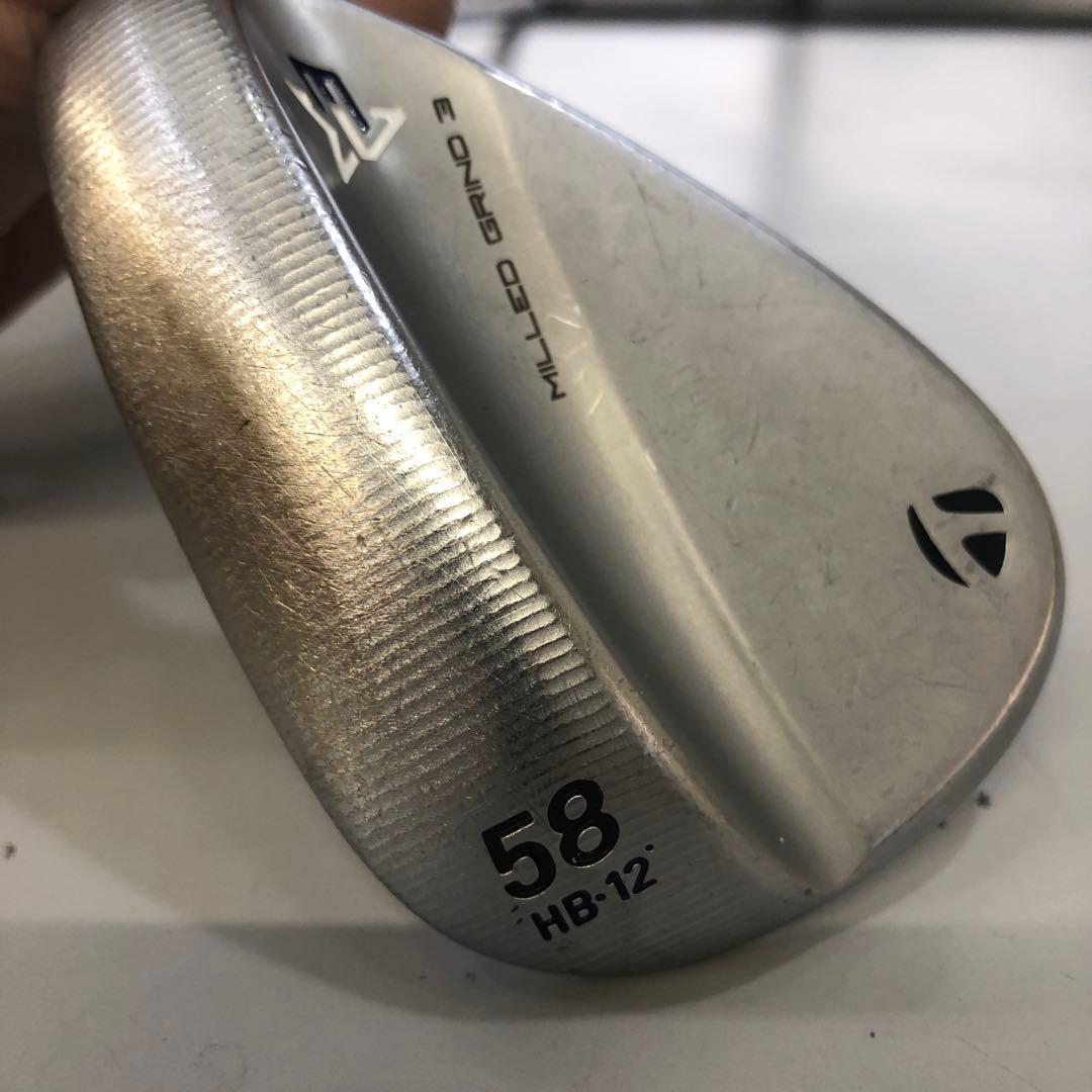 テーラーメイド ウェッジ 58° ミルドグラインド 3