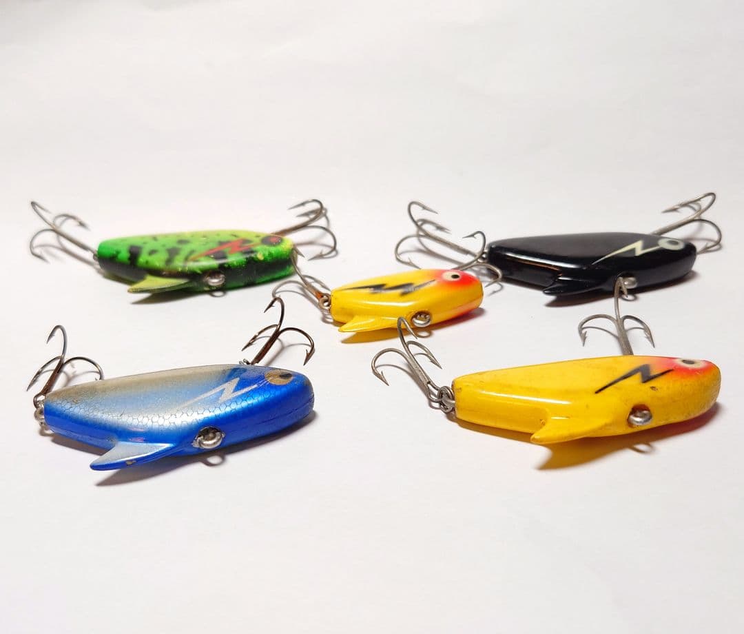 ヘドン　スーパーソニック　５個セット オールドルアー