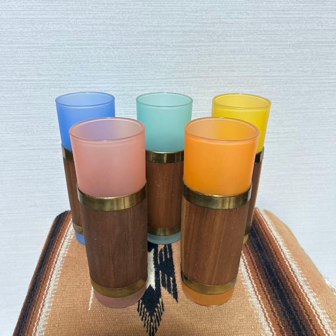 ミッドセンチュリー食器5個セット、おまけ付き ビンテージ食器　アンティーク食器