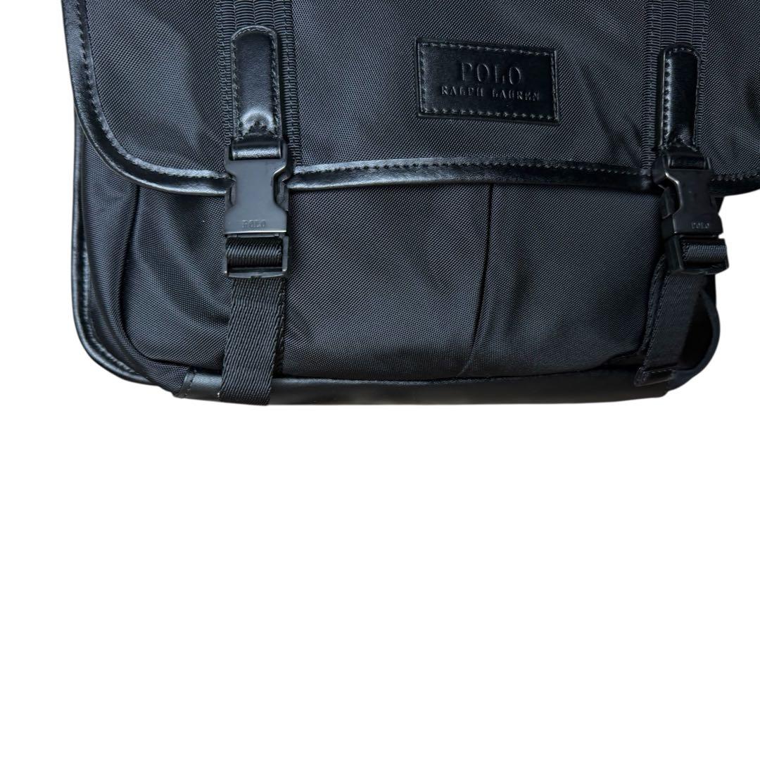 未使用級✨ポロ ラルフローレン メッセンジャーバッグ ショルダーバッグ　レザー